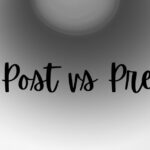 Pre vs Post