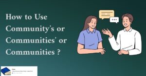 community's