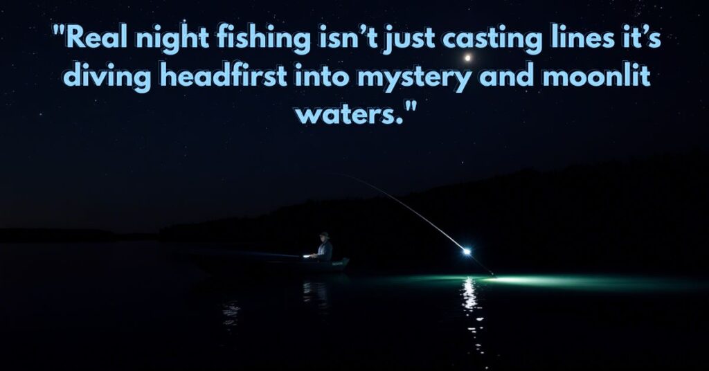 fishin in the dark meaning