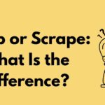 scrapped or scraped