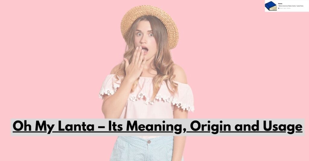 oh my lanta