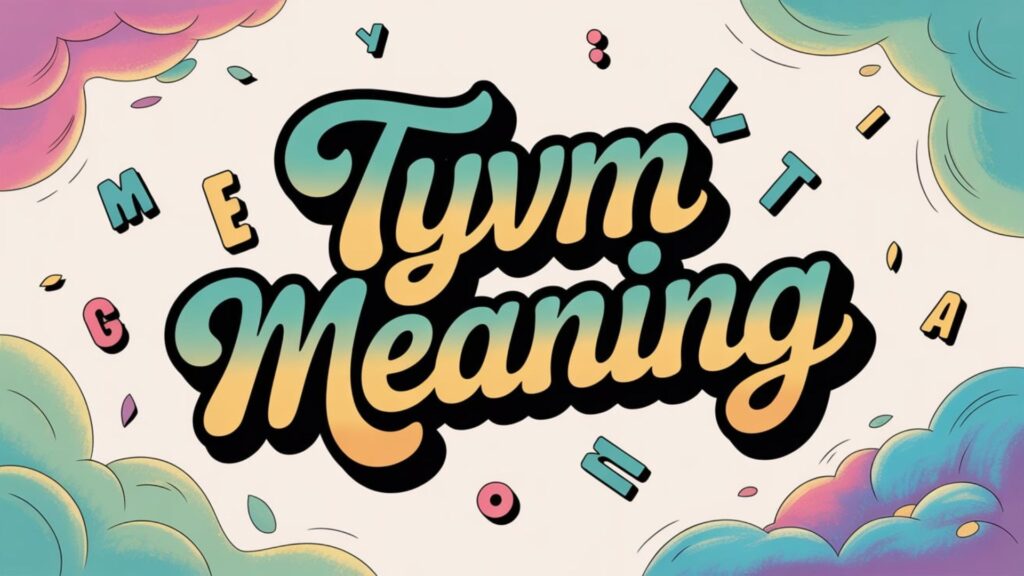 TYVM Meaning 