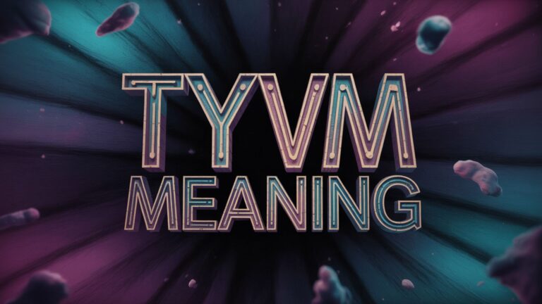 TYVM Meaning