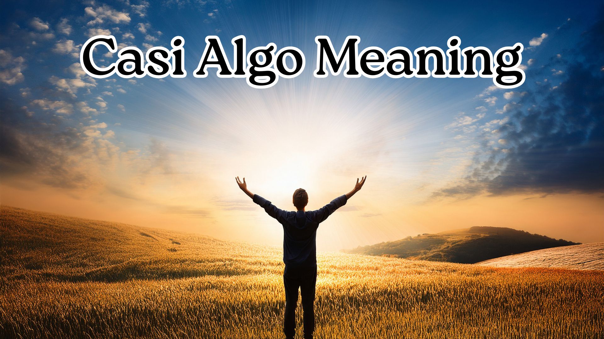Casi Algo Meaning
