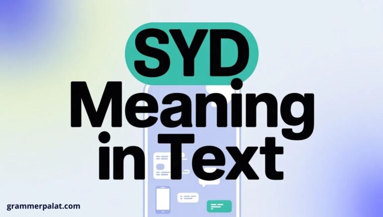 SYD Meaning in Text