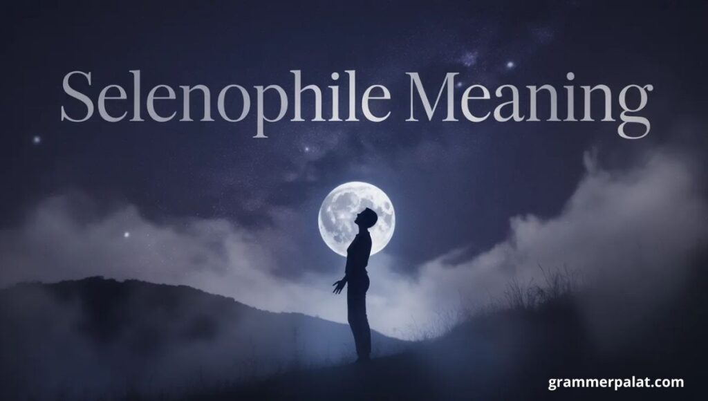 Selenophile Meaning