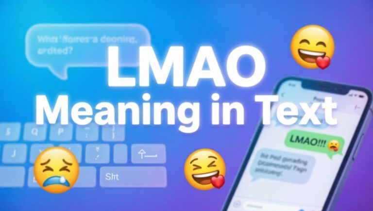 LMAO Meaning in Text