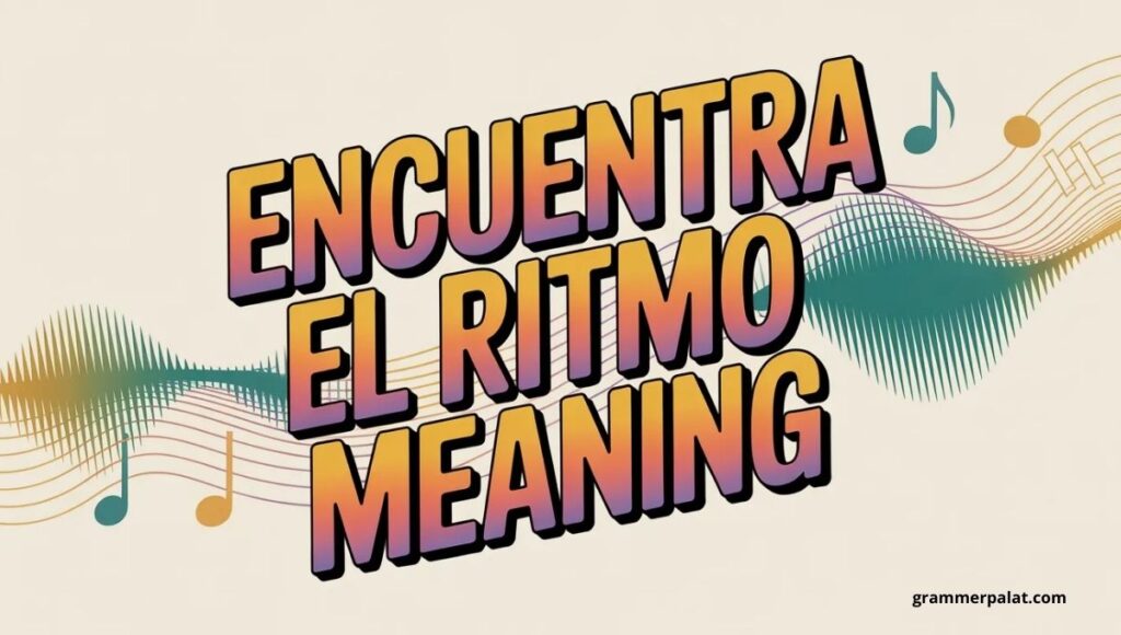 Encuentra El Ritmo