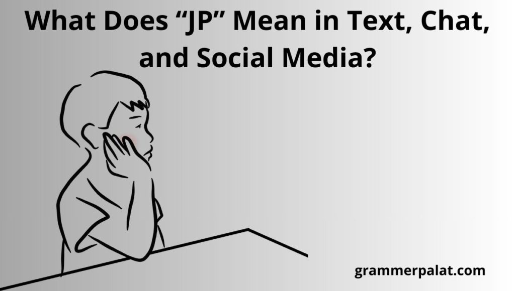 jp meaning in text