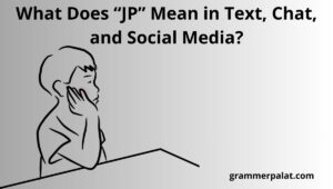 jp meaning in text
