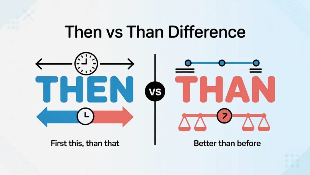 Then vs Than Difference