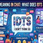 idts meaning