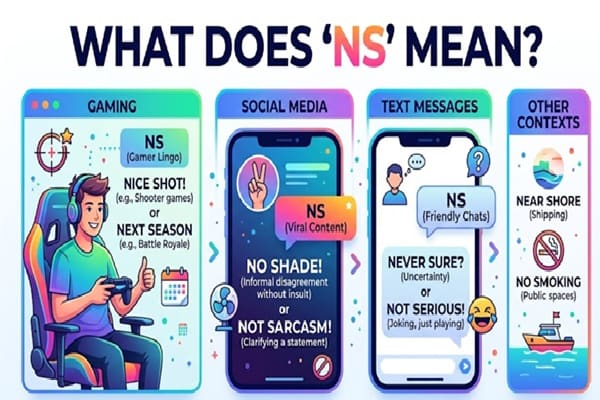 what does ns mean in text