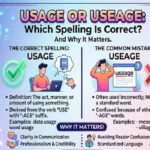 usage or useage