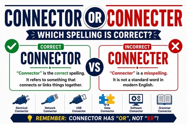 connecter or connector